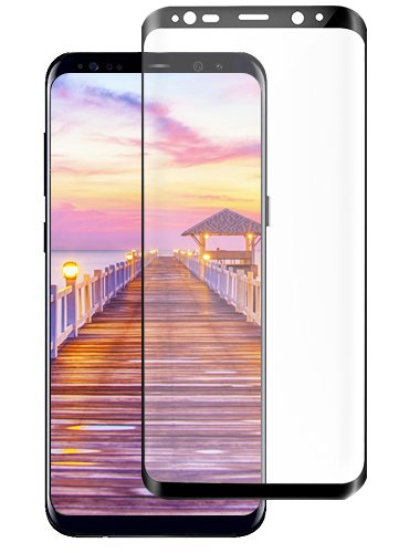 Compatible S8 Plus Screen Protector,[HD Clear][9H Hardness] [Anti-Scratch][Case Friendly] Tempered Glass Screen Compatible Samsung Galaxy S8 Plus (HD)