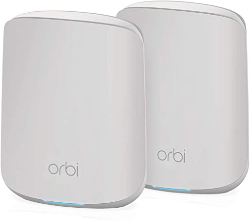 NETGEAR Orbi Whole Home Dual Band Mesh WiFi 6 System (RBK352) – Router with 1 Satellite Extender | Coverage up to 3,500 sq. ft. and 30  Devices | AX1800 WiFi 6 (Up to 1.8Gbps)