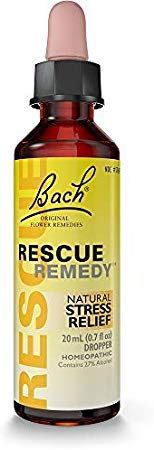 Rescue Remedy Dropper, 20mL – Natural Homeopathic Stress Relief (20ml (Pack of 2))