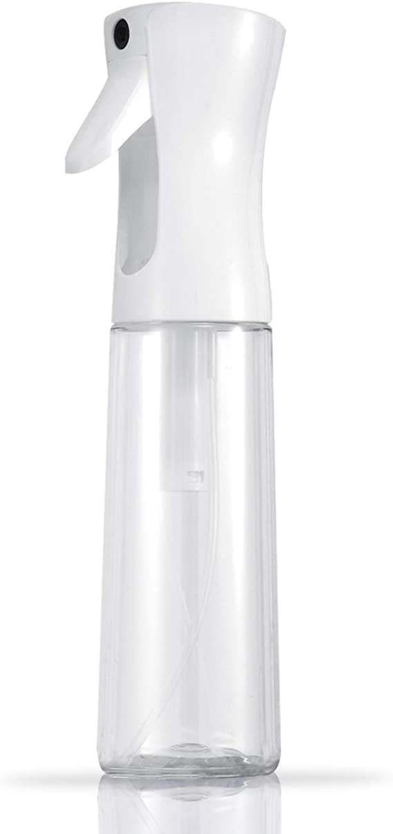 Empty Spray Bottle -10oz/300ml Hair Spray Bottle Mist Sprayer Fine Mist Spray Bottle Ultra Fine Continuous Spray Water Bottle for Hair Styling, Plants, Cleaning, Misting & Skin Care