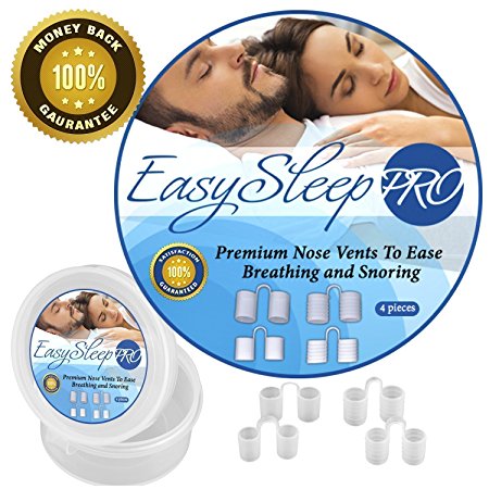 EasySleep Pro Stop Snoring Solution Nose Vent Devices Set