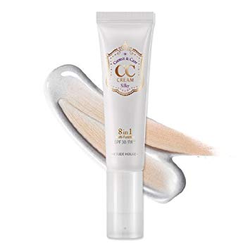 Etude House Correct and Care CC Cream, Silky, 1.3 Ounce