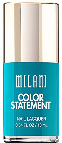 Milani Color Statement Nail Lacquer, Tattle Teal, 0.34 Fluid Ounce