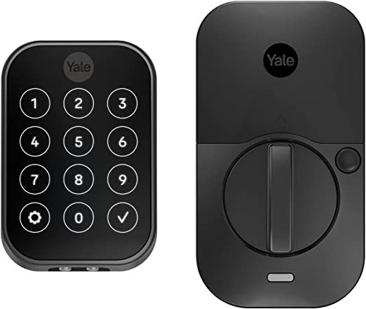 Yale Assure Lock 2 Key-Free Touchscreen with Bluetooth in Black Suede