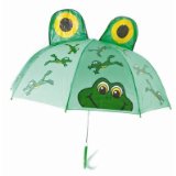 Frog Umbrella Green