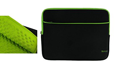 rooCASE 13.3 Laptop Sleeve Case Neoprene Notebook Bag Case For Apple MacBook Pro Air 13.3 Inch, Green