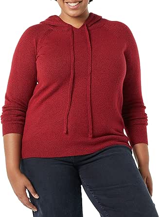 Amazon Essentials Women's Soft Touch Hooded Pullover Sweater