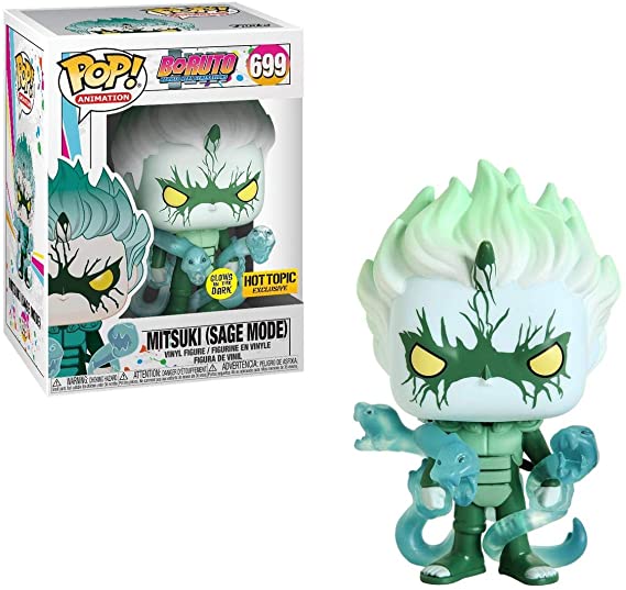 Funko POP! Animation: Boruto Naruto Next Generations Mitsuki Sage Mode #699 Glow in The Dark Exclusive