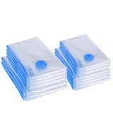 Songmics 13 Pack Space Saver Bags Vacuum Compression Seal Bags Multi-size Storage Bags for Clothes and Beddings ULVB13A
