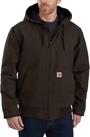 Carhartt Men's Loose Fit Washed Duck Insulated Active Jacket