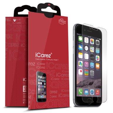 iCarez Anti-Scratch Bubble-Free Screen Protector for Apple iPhone 6 Plus - Matte 3-Pack Retail Packaging