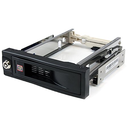 StarTech.com 5.25in Trayless Hot Swap Mobile Rack for 3.5in Hard Drive - Internal SATA Backplane Enclosure