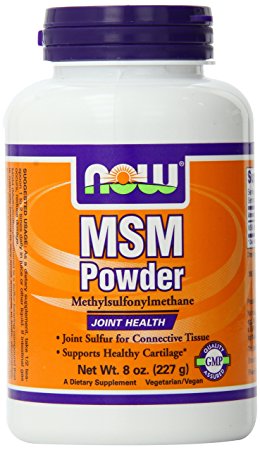 NOW Foods MSM Pure Powder, 8 ounce