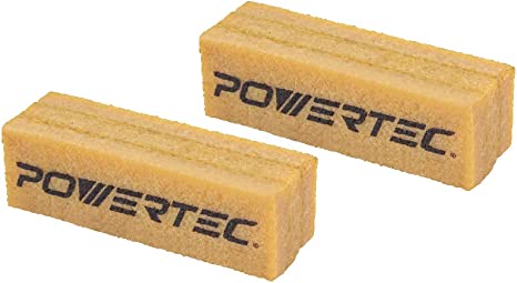 POWERTEC 71424 Abrasive Cleaning Stick for Sanding Belts & Discs | Natural Rubber Eraser - Woodworking Shop Tools for Sanding Perfection