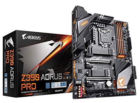 GIGABYTE Z390 AORUS PRO (Intel LGA1151/Z390/ATX/2xM.2 Thermal Guard/Realtek ALC1220/RGB Fusion/Motherboard)