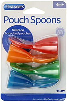 The First Years 4 Count Pouch Spoon