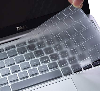 Ultra Thin Keyboard Protector Cover for 13.3" Dell Inspiron 13 7000 7368 i7368, 15.6" Dell XPS 15-9550 9560 9570, Dell Inspiron 15-5568 15-7568 15-7569 i5568 i7568 i7569, TPU