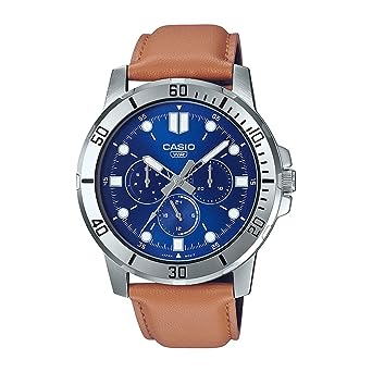 Casio Analog Blue Dial Men's Watch-MTP-VD300L-2EUDF (A1752)