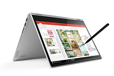 Lenovo IdeaPad C340 81TK008HIN 14-inch FHD IPS Convertible Laptop (10th Gen CORE I3-10110U/8GB/512GB SSD/Windows 10/Microsoft Office/Integrated Graphics), Platinum