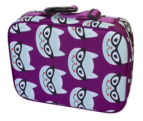 Insulated Lunch Box Sleeve - Securely Cover Your Bento Box - Kitty Design