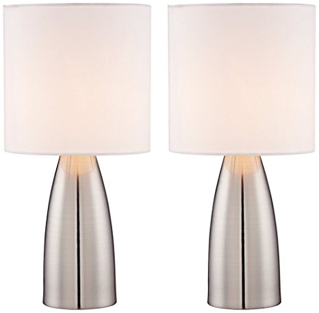 Aron 14 1/2" High Accent Touch Lamps - Set of 2