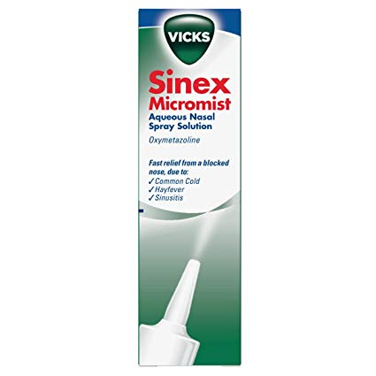 Vicks Sinex Micromist Aqueous Nasal Spray Solution 15ml