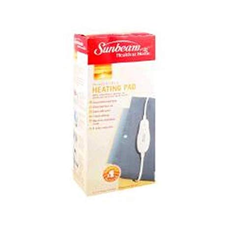 Sunbeam Standard Moist And Dry Heating Pad, each by Sunbeam (Pack of 2)