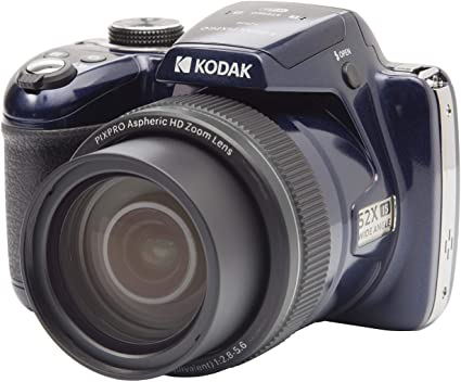 KODAK PIXPRO AZ528 Astro Zoom BSI-CMOS Bridge Digital Camera 16MP 52X 1080p Wi-Fi (Midnight Blue)