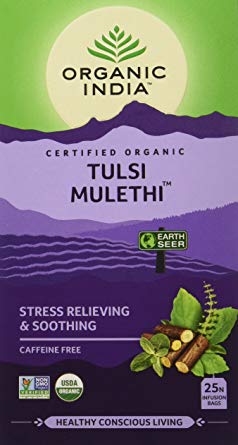 Organic India Tulsi Mulethi, 25 Tea Bags