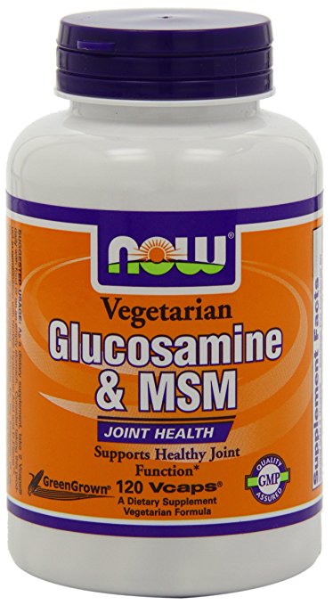 Now Foods Glucosamine And MSM - 120 Vcaps