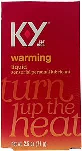 K-Y Warming Jelly Personal Lubricant, 2.5 oz (Pack of 3)