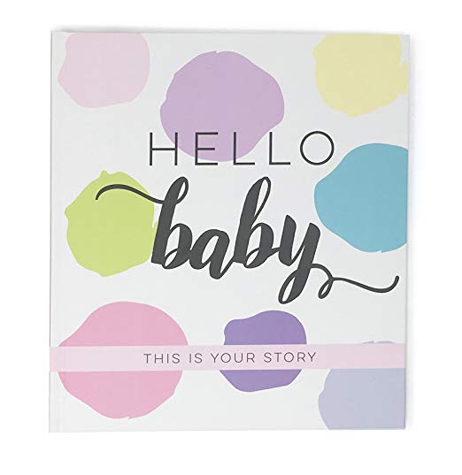 Bobee Baby Journal Memory Book Girl Baby’s Journey First 5 Years Pregnancy and Birth Story, Footprints, Months 1-12, Birthdays 1-5, First Day of School, Special Memories