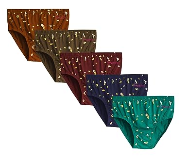 Clever Creations CUPATEX Women Panties(Wow_01_ Multicoloured_Pack of 5)