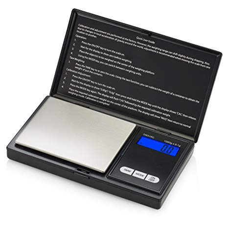 Smart Weigh SWS1KG Elite Digital Pocket Scale 1000 x 0.1g