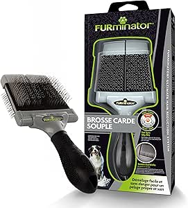 FURMINATOR Brosse Carde Large Souplepour Chien&Chat