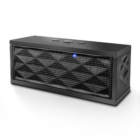 Portable Stereo Bluetooth Speakers SOWTECHTM Bluetooth 40 Portable Wireless Bluetooth Speaker with Dedicated Bass for iPhoneiPad Blackberry Nexus Samsung Mp3 Players PC and Build-in Microphone for Calls Black