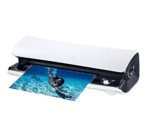 Bonsaii L405-A A4 Thermal Laminator, for 3-5 mil Laminating Pouch, Up to 9 Inches Wide, 3-5mins Warm-up, Up to 17.7 inch/min Laminating Speed, Jam-Release Switch