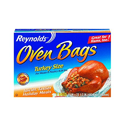 Reynolds Oven Cooking Bags, Turkey Size, 2 Count