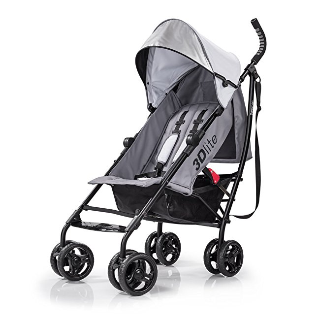 Summer Infant 32303 3D Lite Stroller, Grey