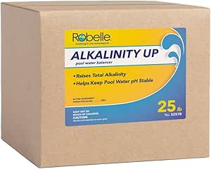 Robelle 2257B Alkalinity Increaser for Swimming Pools, 25-Pounds