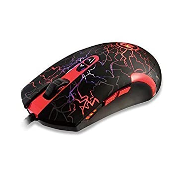 Redragon M701 Lavawolf 3500 DPI Optical Gaming Mouse for PC, 7 Programmable Buttons, Omron Micro Switches, (Black)