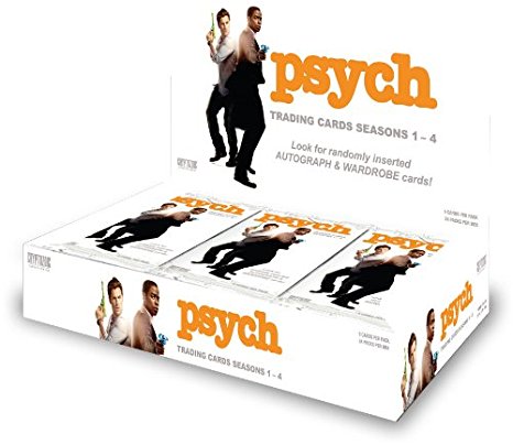 2013 Cryptozoic Psych Seasons 1 - 4 Factory Sealed Trading Card Box