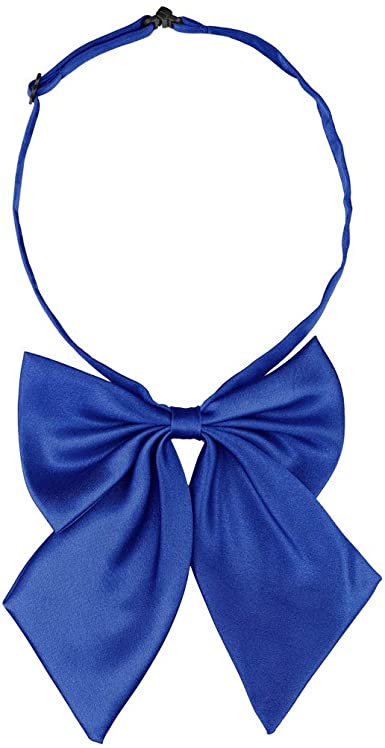 uxcell Adjustable Solid Color Pre-tied Bowknot Uniform Bow Tie for Women Men Sailor Suit Costume Accessory