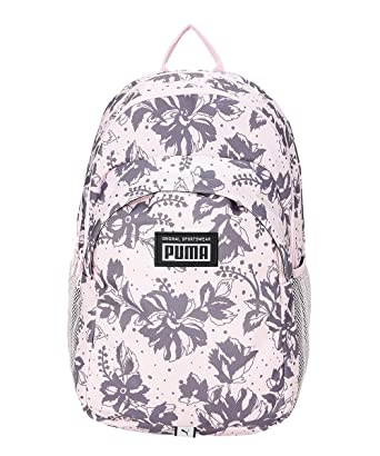 Puma Unisex-Adult Academy Backpack, Pearl Pink-FLOWER AOP, X (7913308)