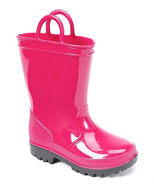 SkaDoo Kids Toddler Rain Boots Assorted Colors