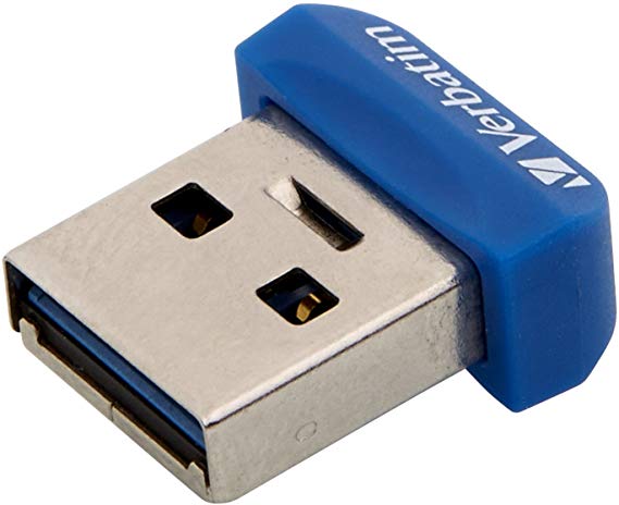 Verbatim 32GB Store 'n' Stay Nano USB 3.0 Flash Drive, Blue 98710