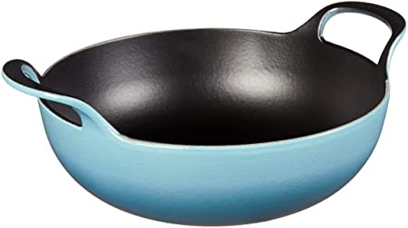 Le Creuset L2042-246M Enameled Cast Iron 3 quart Balti Dish, Marine