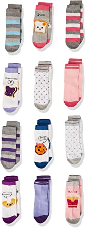 Spotted Zebra Kids Cotton Crew Socks