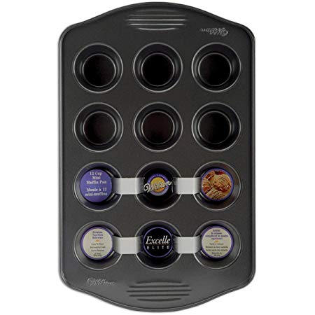 Wilton Excelle Elite 12-Cup Mini Muffin Pan