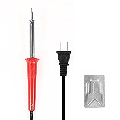 Dr. Meter 60Watts/120V Professional Soldering Iron, with stand and replaceable tip, UL listed